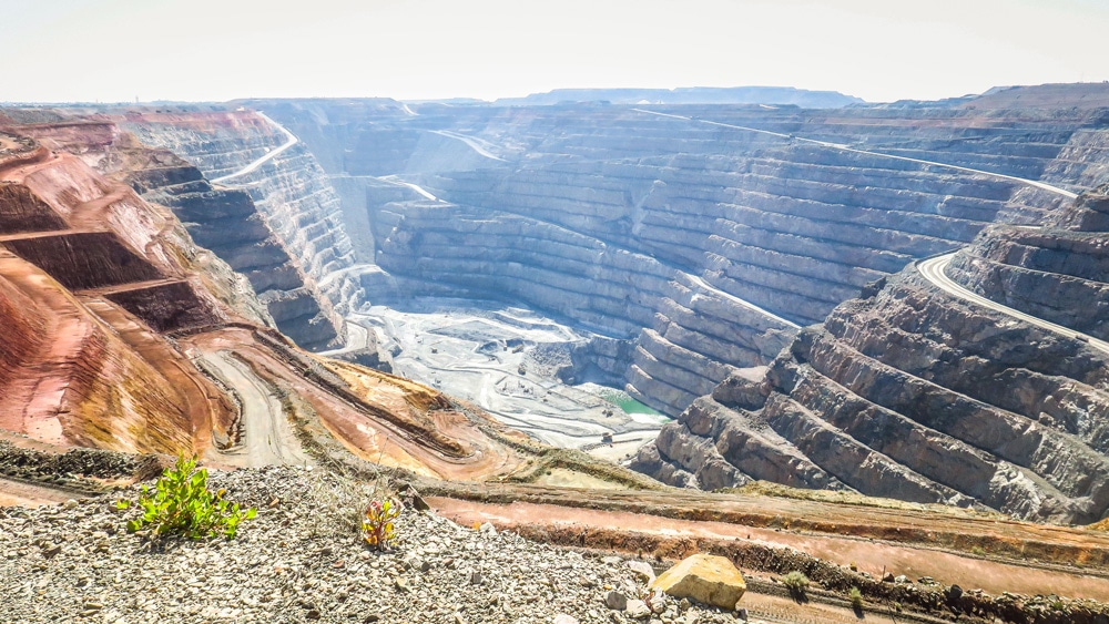 Mine d'Or Super Pit à Kalgoorlie